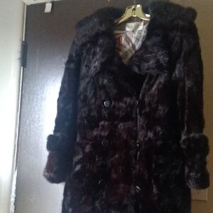 Vintage  Dark Fur Coat